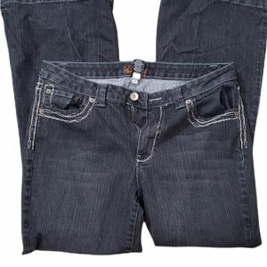 Kikit black decorated jeans size 14